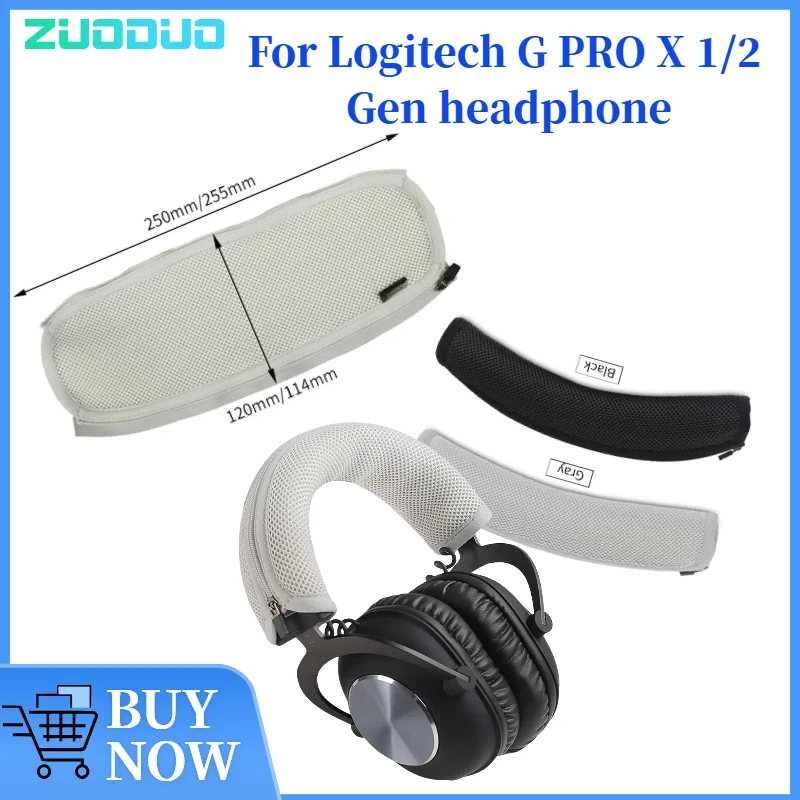 

ZUODUO Headband Cover For Logitech G PRO X 1/2 Gen Headphones Protective Headband Case