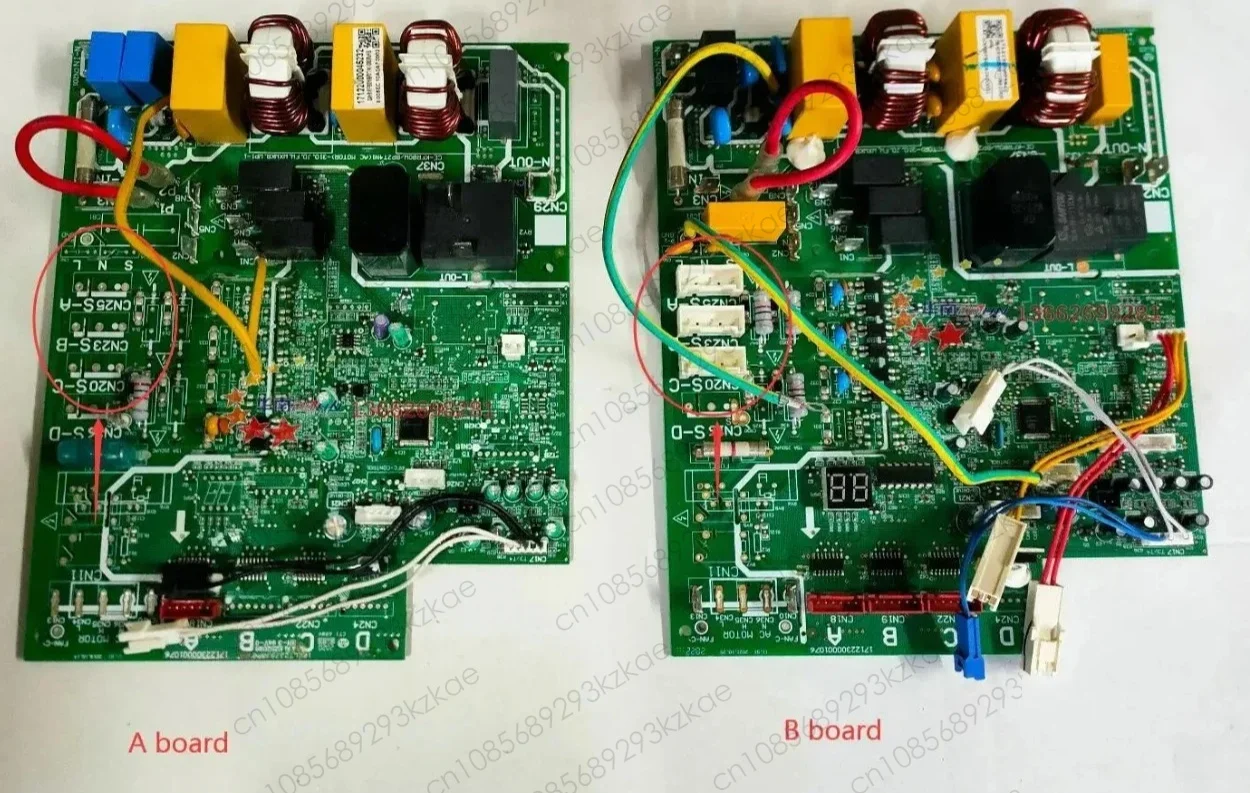 air conditioning motherboard CE-KFR80W/BP2T4N1(AC MOTOR)-310 17122000002666 17122300001076