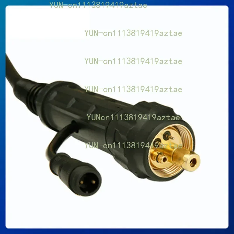 10Ft 3M MIG Welder Spool Gun Wire Feeder for Aluminum Welding with Euro Connection Standard Spool 24V DC Motor Free Nozzle