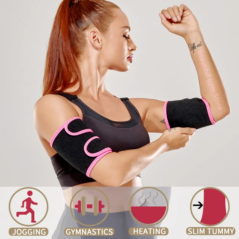 1 par feminino braço shaper emagrecimento trimmer shapers braço controle shapewear adelgazar manga mais magro braço almofada perda de peso