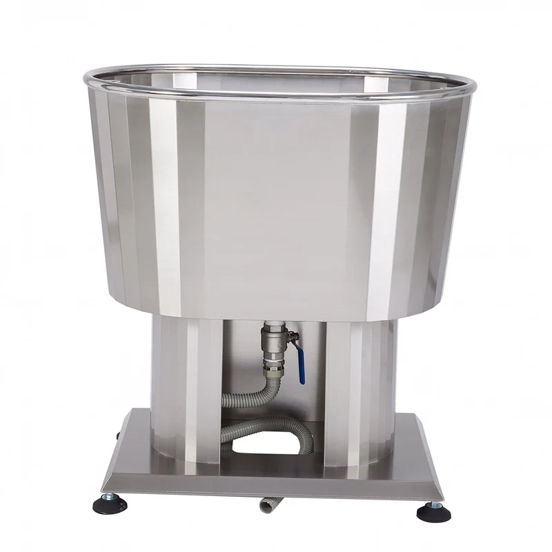

Diamond Cutting Stainless Steel Pet Spa Bathtub Stocked for Dogs Cats Small Animals