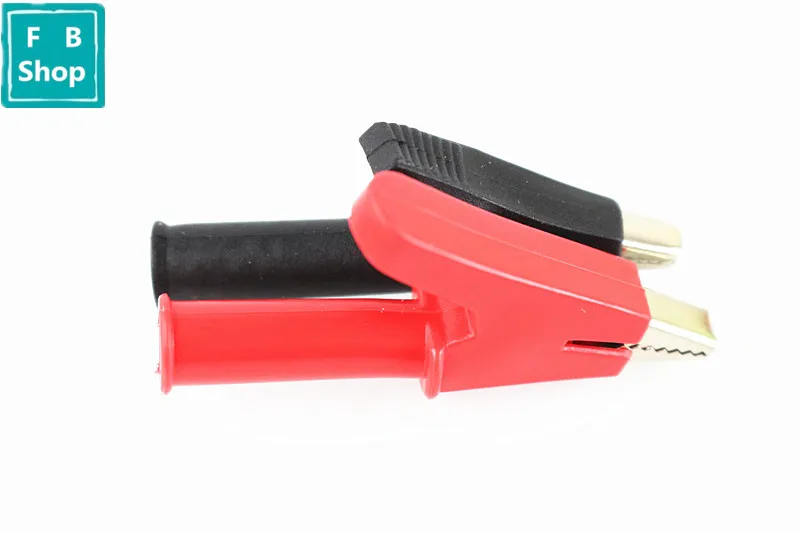2 Pcs Full Protective Alligator Clips Crocodile Clamp For Professional Multimeter