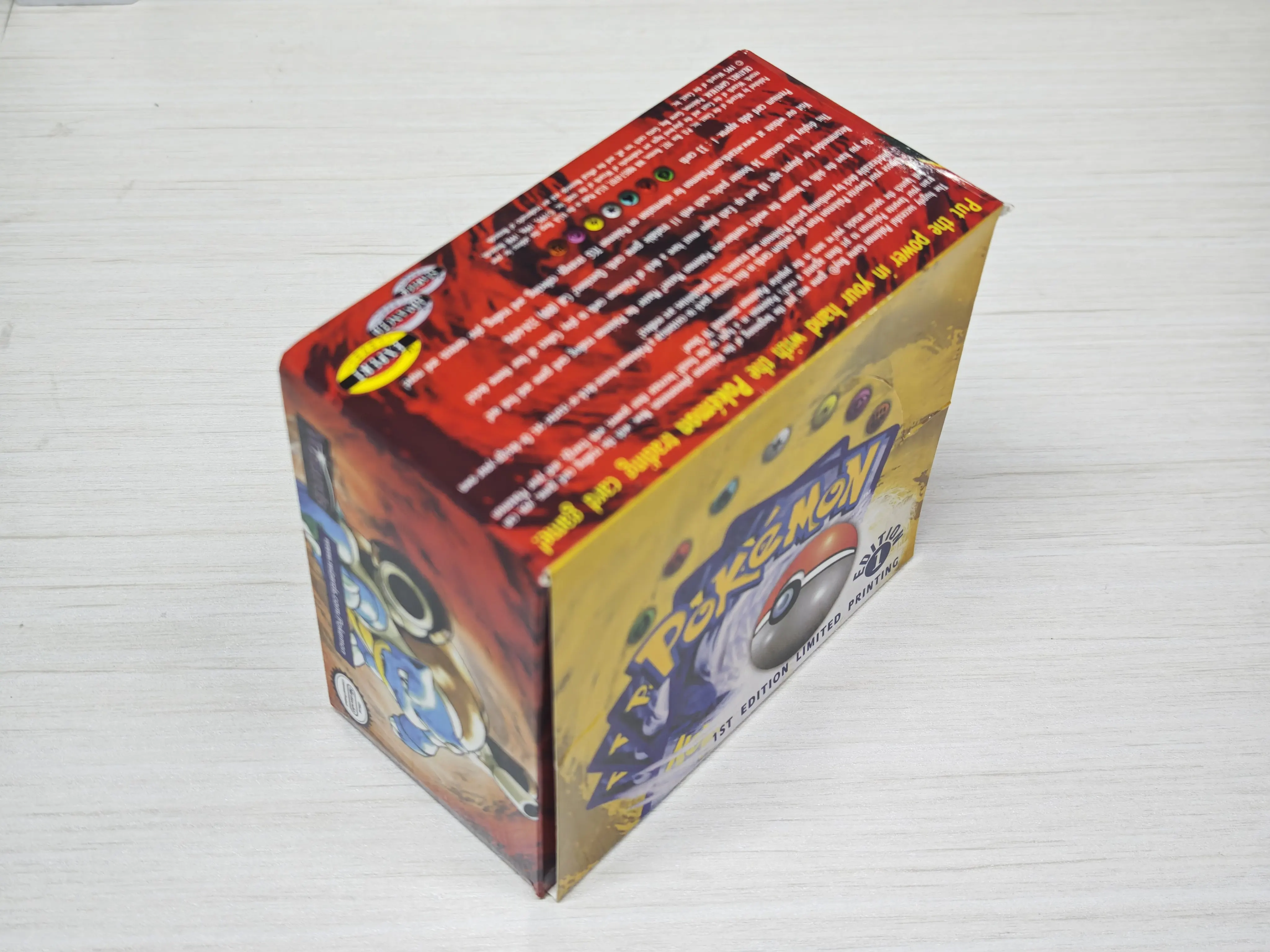 Pokemon feuille 36 paquets 1ST édition ensemble de Base classique cartes proxy jeux de société ensemble complet Collection de cartes PKM jeux jouets cadeaux nouveau
