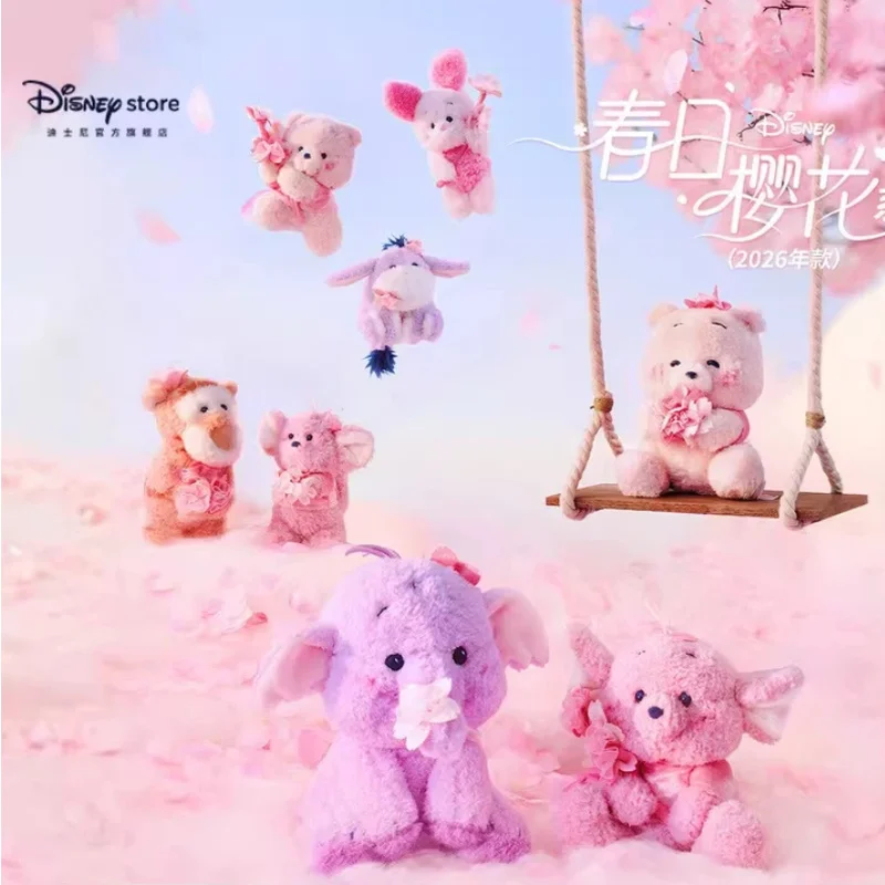 

Официальные плюшевые игрушки Disney «Весенние цветы»: Винни-Пух, Тигруль, Ийор, Стич — мягкие игрушки в подарок детям и девочкам на день рождения