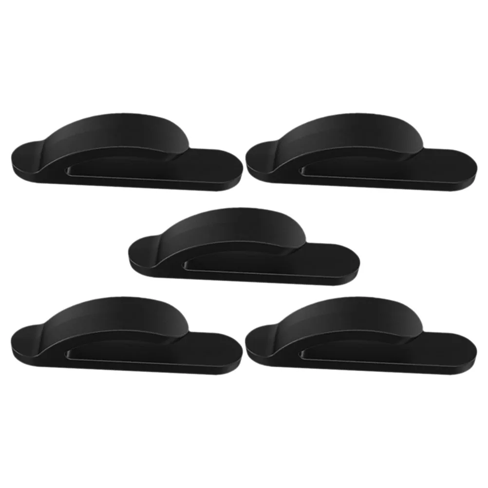 

5Pcs Car Mount Hooks Durable Mobile Holder Earphone Key Garbage Bag Headrest Accessories Storage Car Gadget Mini Hook Purse