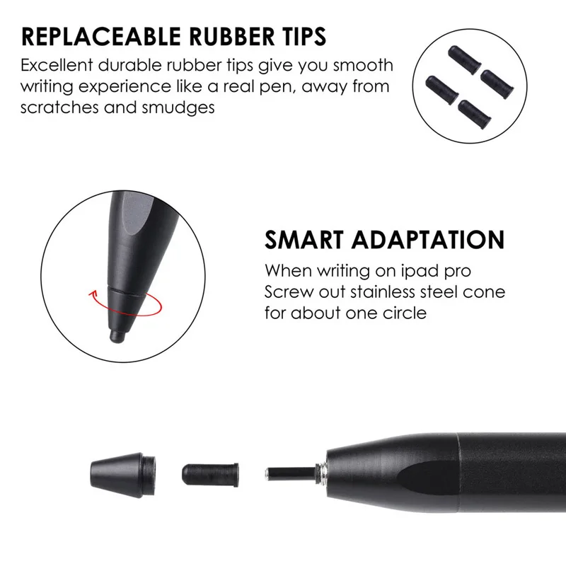 Stylus Pen Active Pencil Universal For Tablet iPad Samsung Xiaomi HUAWEI  Lenvo supports  iOS Android