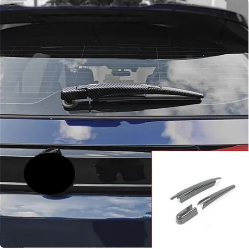 

Car Styling Rear Trunk Rain Windowscreen Windshield Wiper Trim Strip Accessories Exterior Sticker For Nissan Pathfinder 2024 +