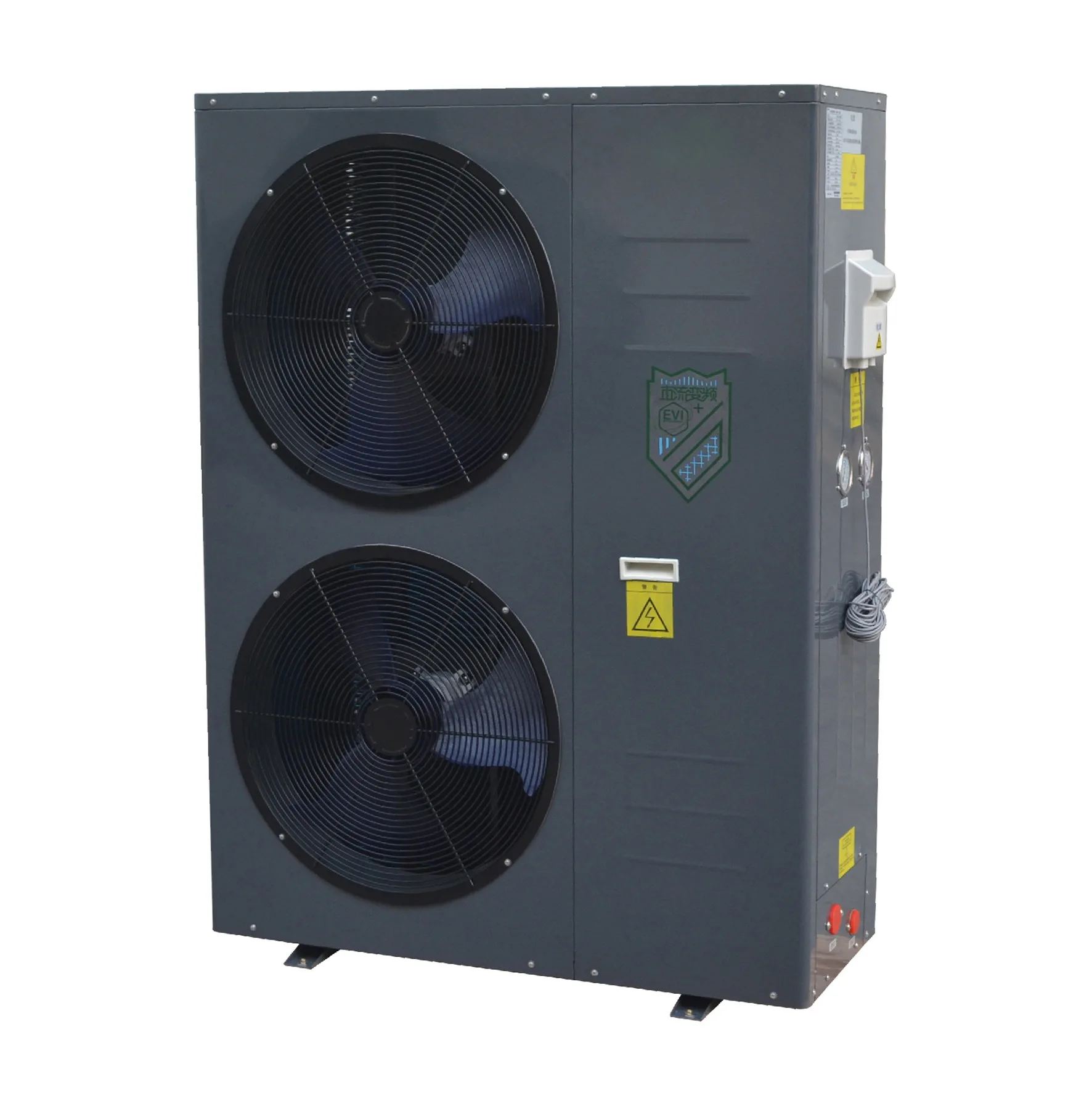 House air source heat pump EVI R32  variable frequency air heat pump