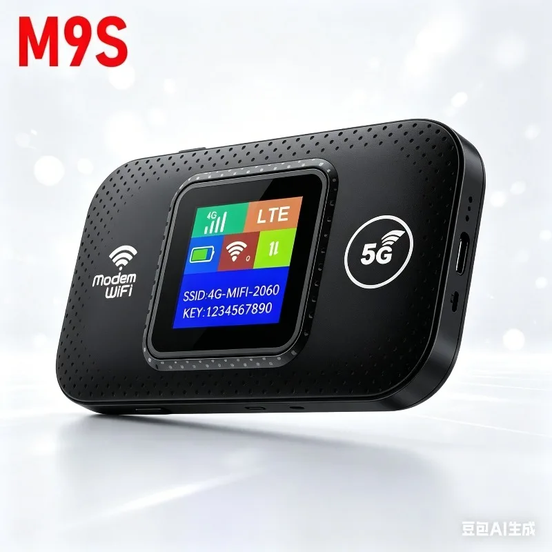 Modem Móvel 4G WiFi 6 CPE, Permite 10 Usuários, Slot para Cartão SIM Integrado, Roteador Hotspot Sem Fio Portátil para Camping