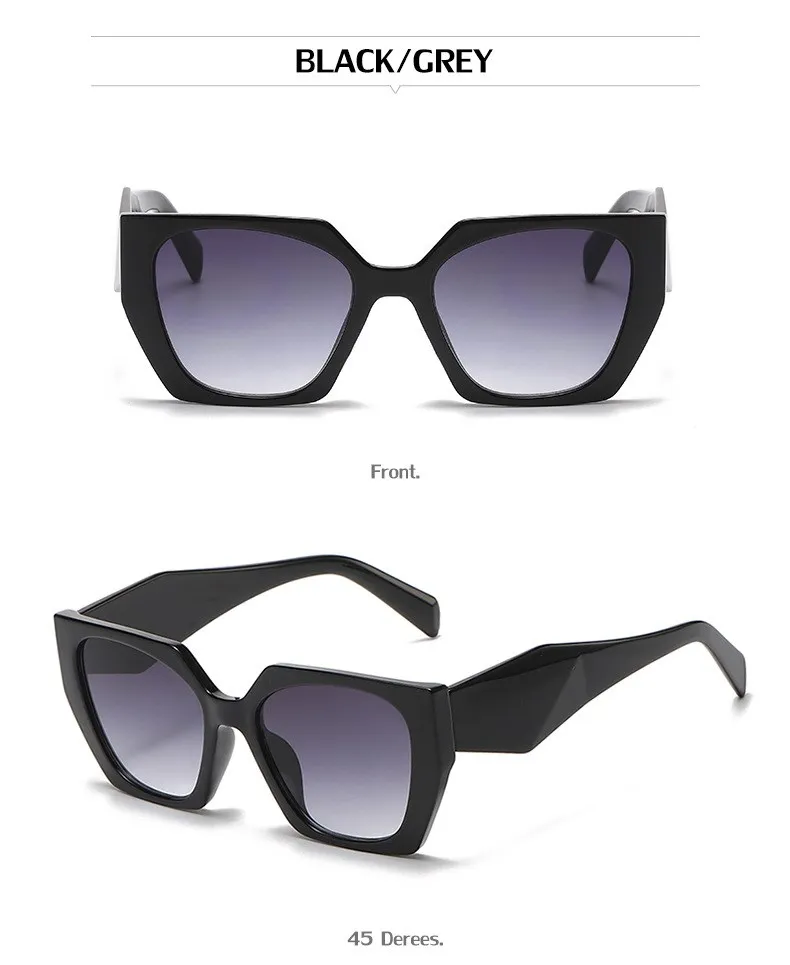 Mode Cat Eye Sonnenbrille Frauen 2025, Luxus Marke Design Vintage Quadrat Punk Sonnenbrille Für Damen Shades Retro Brillen UV400 – Detail 15