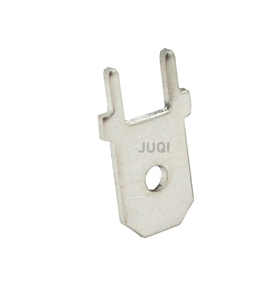 Picture 7: 50pcs/100pcs  2.8mm/4.8mm/ 6.3mm terminal Circuit board insert PCB soldering terminals Circuit board insert thickness 0.8mm