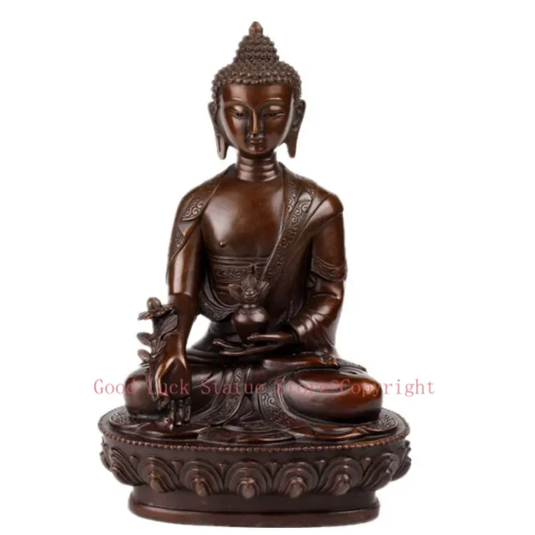 Temple Buddhist bless family home Safety Health wealth efficacious Protection Pharmacist Buddha the Medicine Buddha GOOD statue