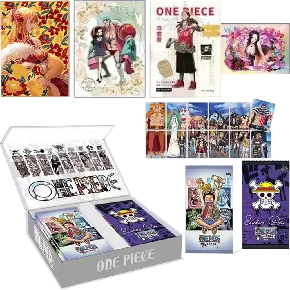 

New Anime One Piece Card Nami Luffy SPR SSR Rare Trading Collections Card Game Collectibles Battle Child Gift Toy