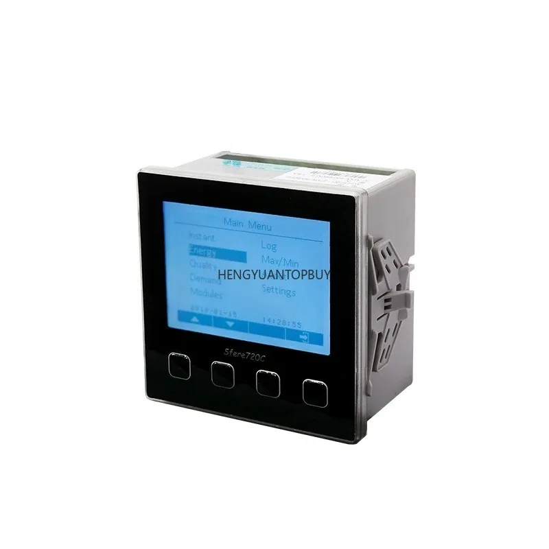 Phase Power 0.2S High Accuracy Energy Management Measuring 8MB Panel Mount Multi-functional Meter