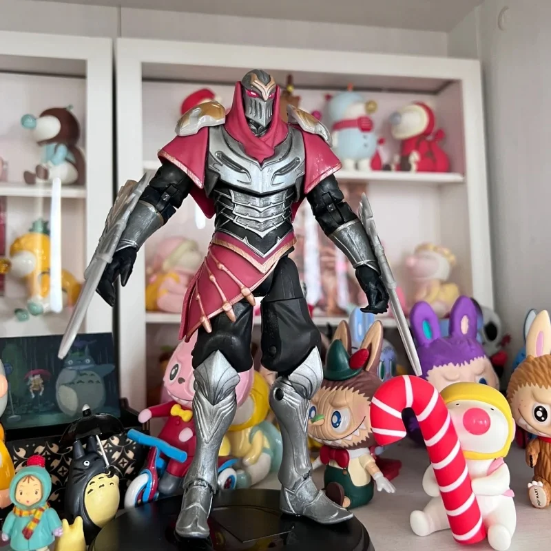 League Of Legends The Champion Collection Jinx Darius Yasuo Thresh Zed Jogos Clássicos Figura de Ação Die Cast Verdadeiro Brinquedo de Arma