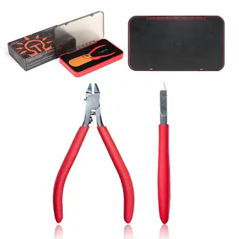 DSPIAE ST-A 3.0 單刃剪鉗,精密切割,適用於高達模型及其他模型套件,鋒利刀刃,符合人體工學的手柄,配有皮革保護套。 10 最佳銷售 單刃鉗 - №6