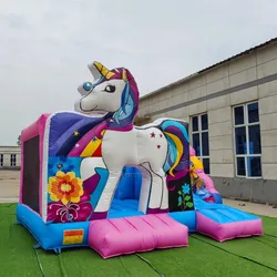 Unicorn Jumping House  gonflable château juegos inflables Bounce house  air jumping house  cartoon castle  Kids bounce castle