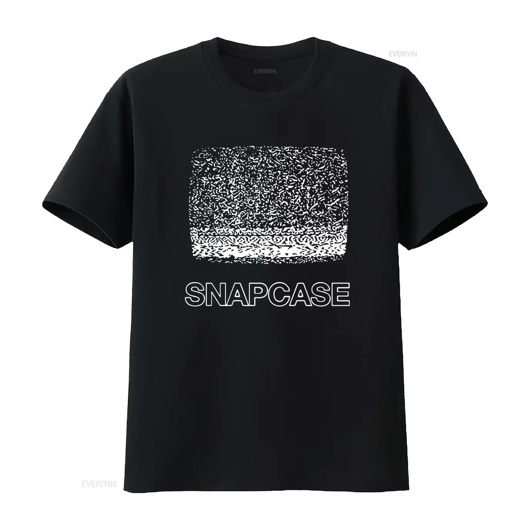 SNAPCASE Are You Tuned In TV Static T Shirt Medium Hardcore Punk Streetwear vintage Washed designer clothes Casual graphic