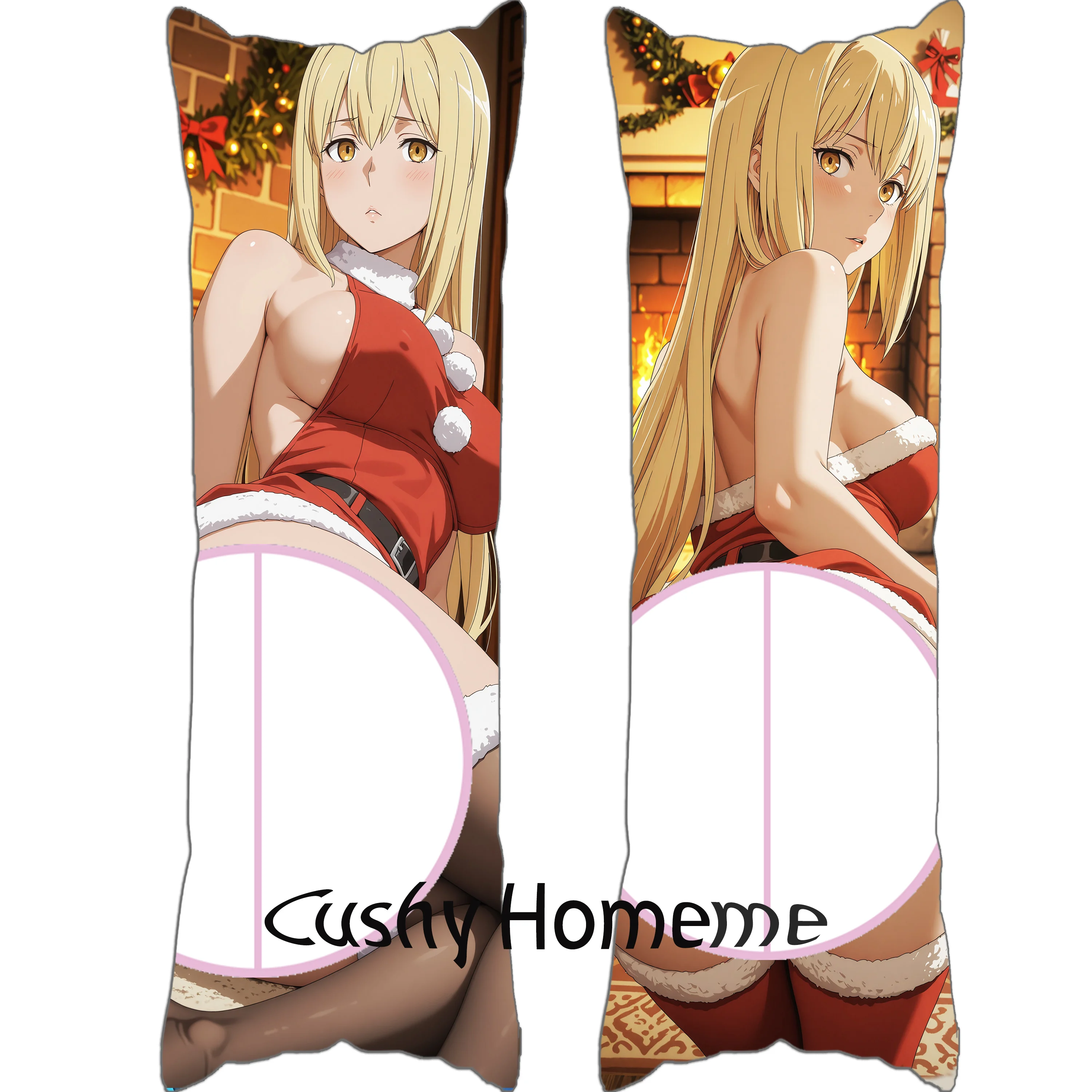 

Dakimakura Pillow Case 2WT 50x150cm - Aiz Wallenstein Double Sided R18+ Anime Waifu Body Pillow for Otaku Adult Gift