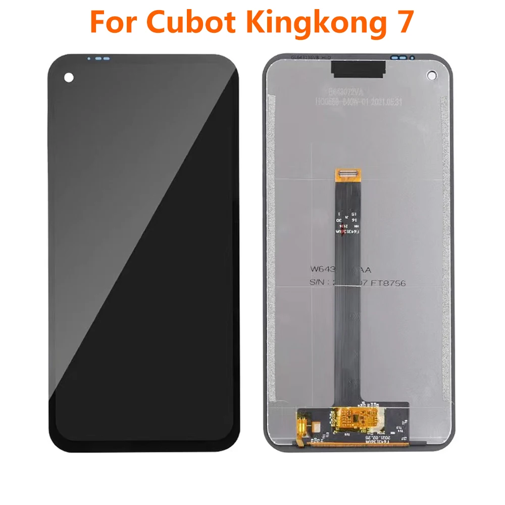 KingKong7 Screen LCD For Cubot KingKong 7 LCD Display Touch Screen Digitizer Assembly Replacement 100% Tested