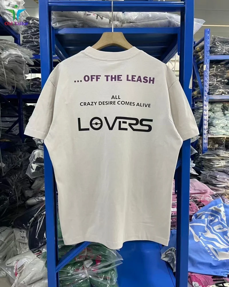 

SAINT Latest Oversized Distressed Short-Sleeved T-Shirt 25AW Men's & Women's Crew Neck Casual TEE Tops