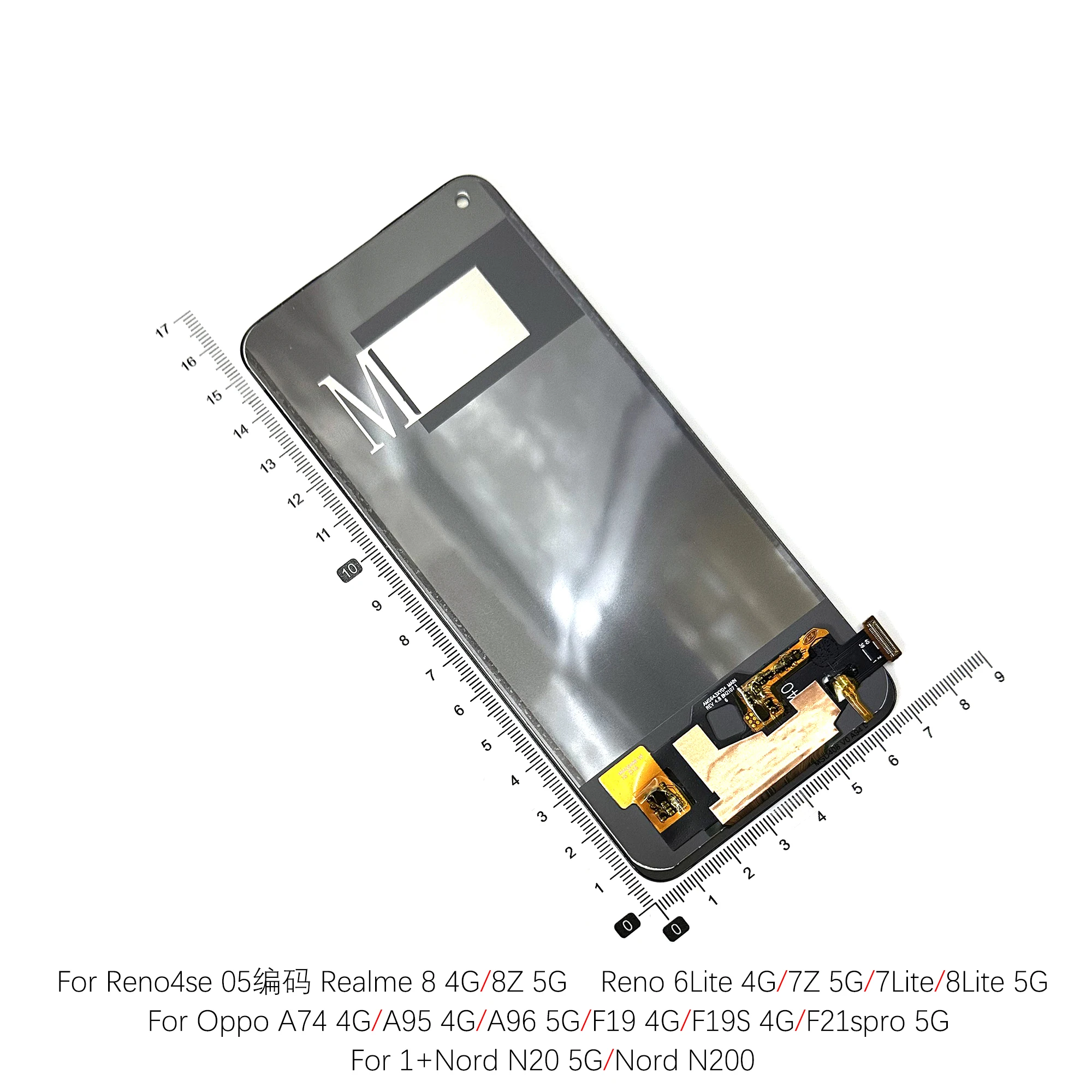 For Realme 8 4G 8Z Oppo Reno4se 6Lite 7Z 7Lite 8Lite LCD Display Screen Digitizer Part