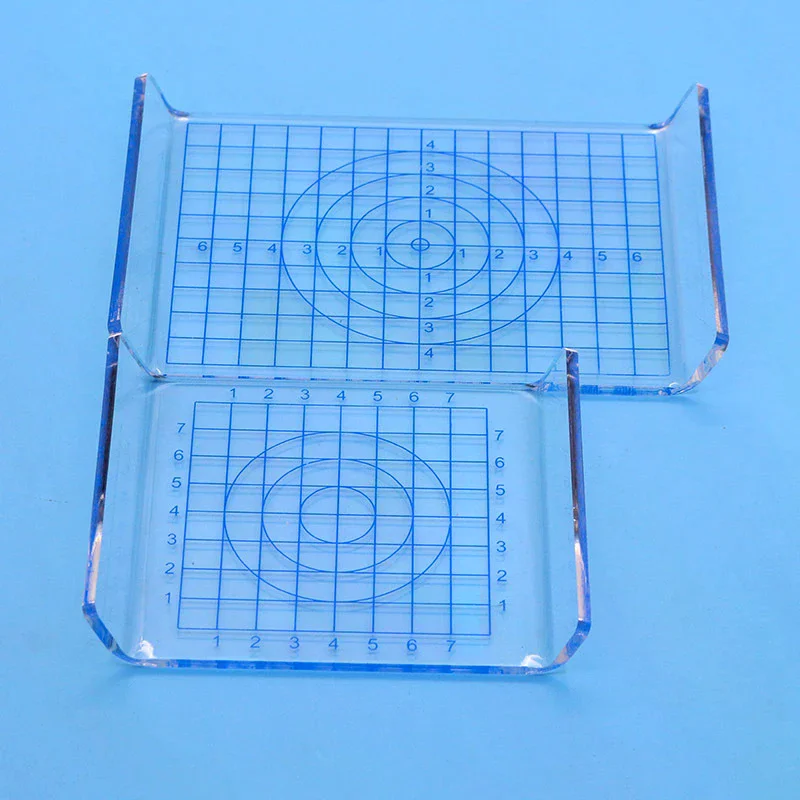 For Pottery Plasticine Shaping Polymer Clay Tools Clay Diy Tool Clear Acrylic Sheet Clay Roller Backing Board Grid  1Pcs