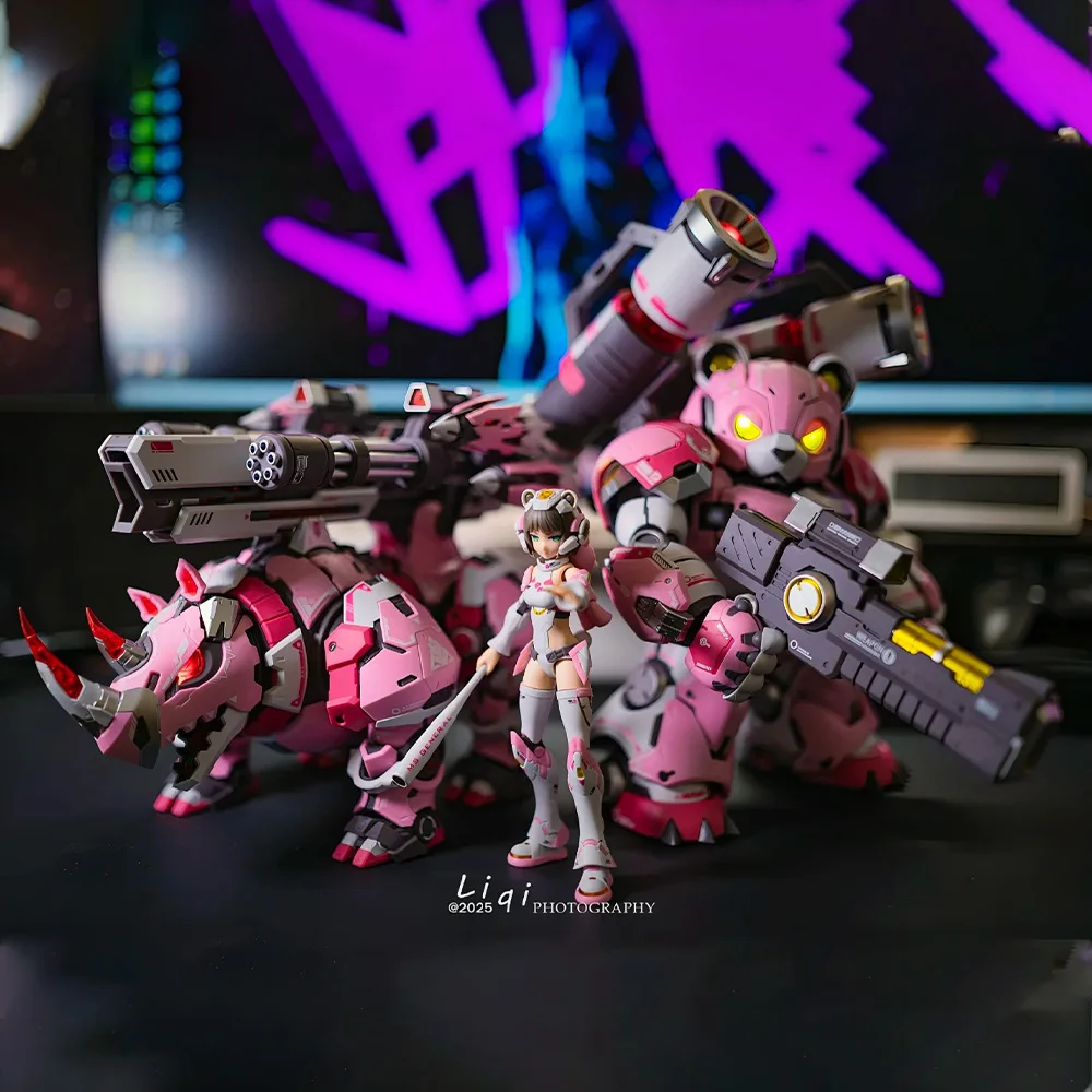 Ms General Model Kit Crime Series Action Figure Sin-03 Pvc Models Mecha Assembly Model Animal Transformation Toy Collection Gift