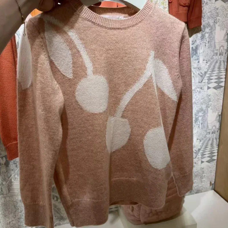 Pre-sale 2026 Bp Autumn Winter Kids Sweater for Girls Baby Boys Cotton Wool Size 4-14y Children's Clothing Sets Mother & Kids
