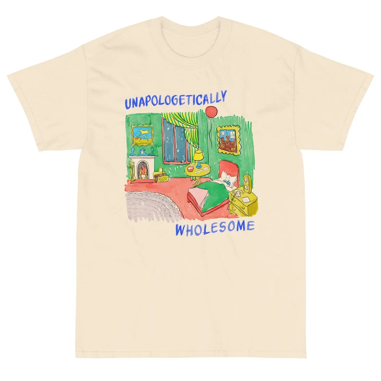 Wholesome Meme Short Sleeve T-Shirt Funny T-shirt Cartoons