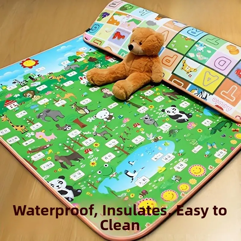 

Водонепроницаемый игровой коврик из пены Thiened для детей, напольный коврик для игр, губчатый коврик для гостиной с защитой от падений, охлаждающий разделительный мат