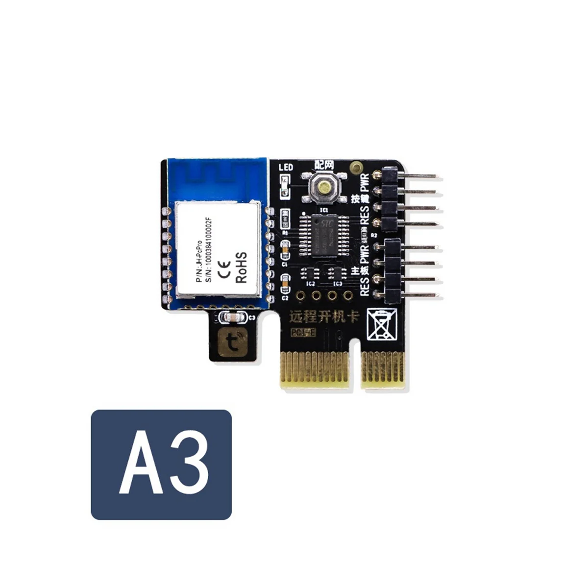 A3 Tuya Wifi PC Power Switch Desktop Computer Remote Boot Card