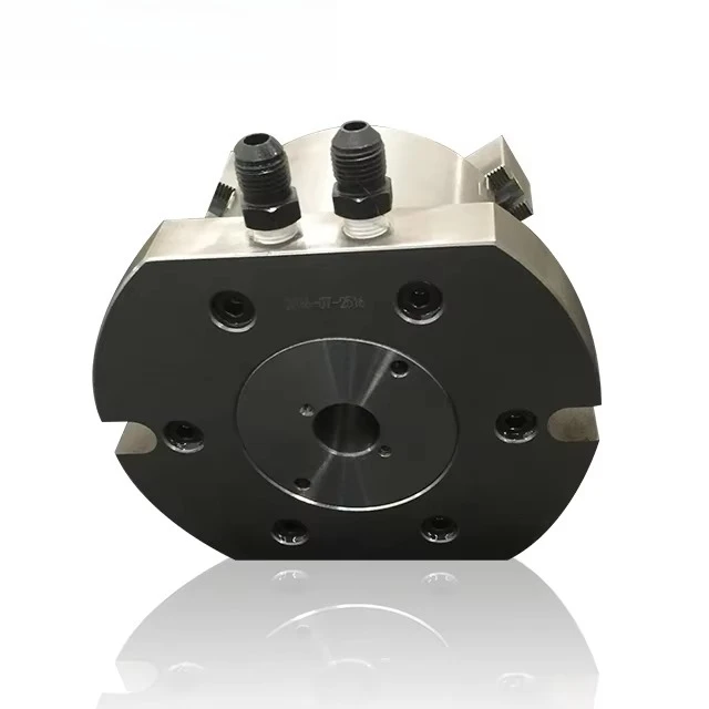 

Vertical cnc lathe chuck 3 jaw hollow hydraulic power chuck