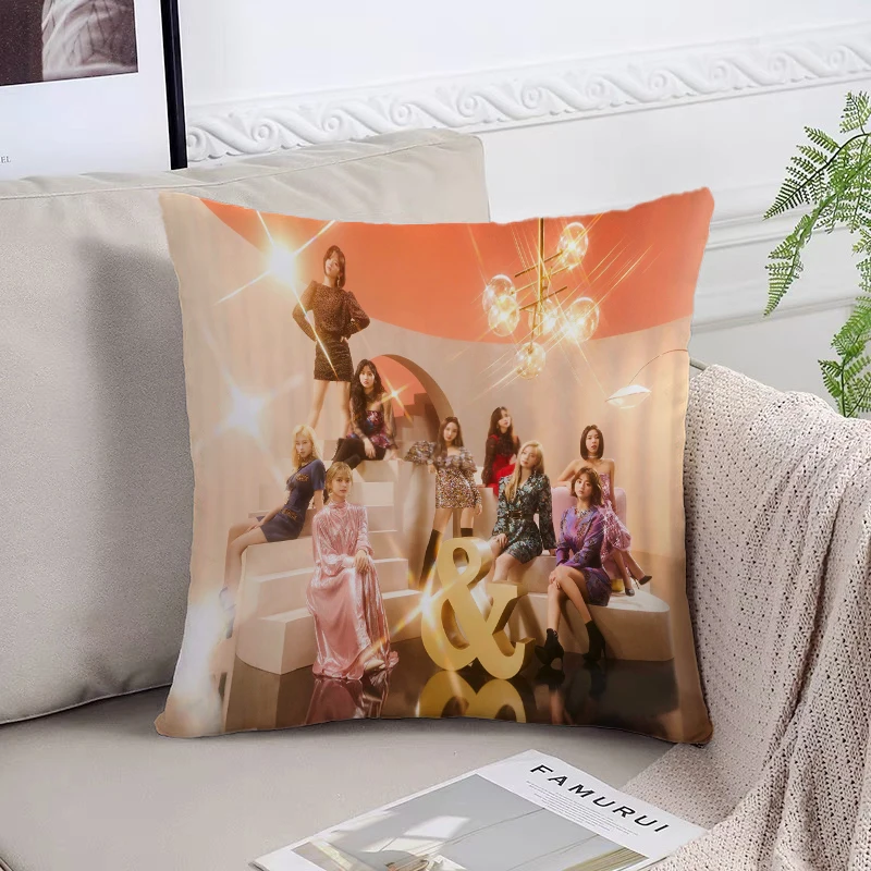 T-Twice Fan Gifts Decorative Pillowcase 40x40 Cover for Pillow Covers Decorative Luxury Cushion Cover 45x45 Cushions Covers Home