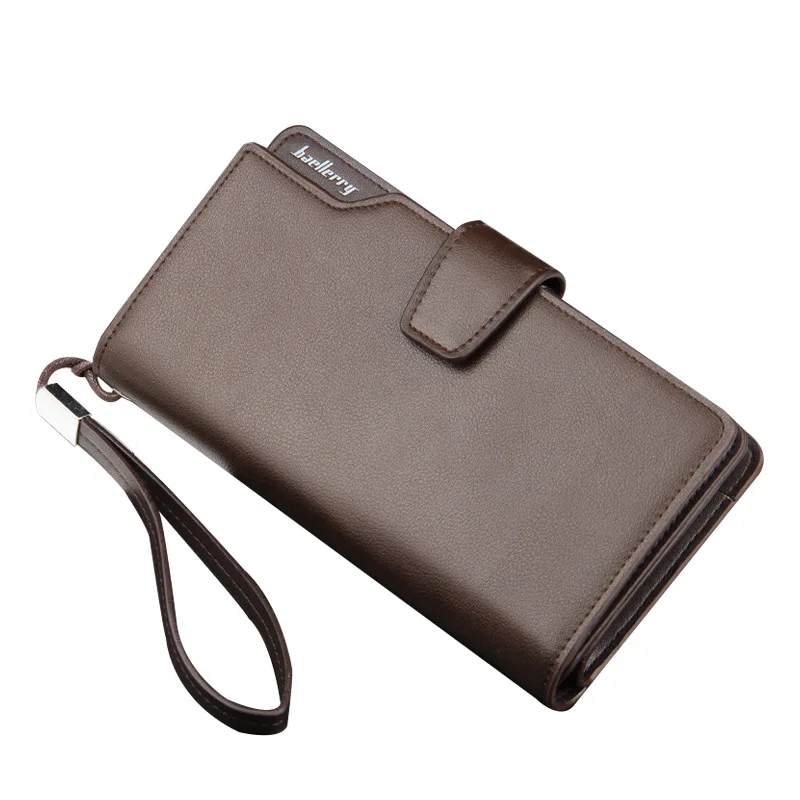 Wallets & Holders Purse  Casual Men's Wallet Long Carrying Bag 3 Discount Wallet Multifunctional Handbag Men's Mobile Phone Bag