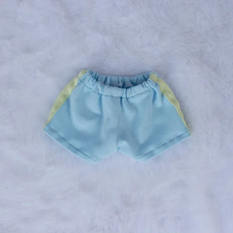Mini 10/15/20cm Labubu Clothes Plush Doll\'s Outfit Accessories Leisure Sports Colored Shorts for Labubu Dolls Fans Gift
