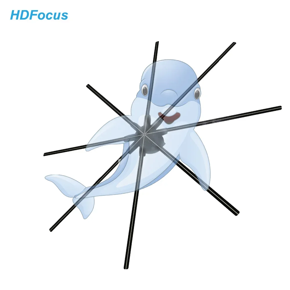 Led Display 3D Hologram Display Fan 180Cm Holograma 3D Led Fan Hologram