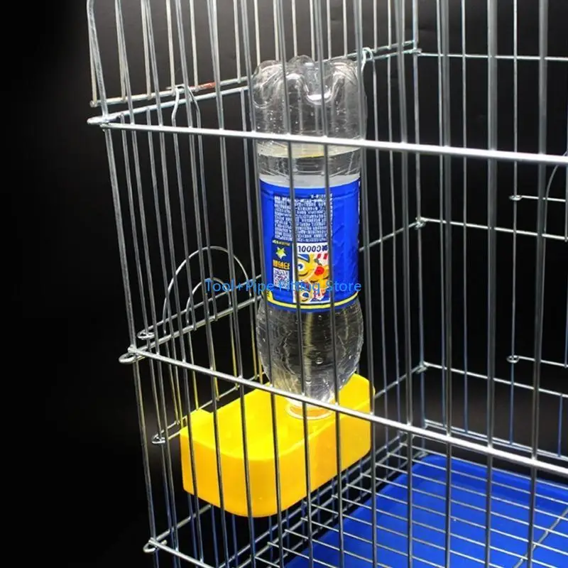 F92B Bird Drinker Feeder Cup Water Bottle Plastics Water Dispenser for Pigeons Parrot Chicken Poultry Supplies