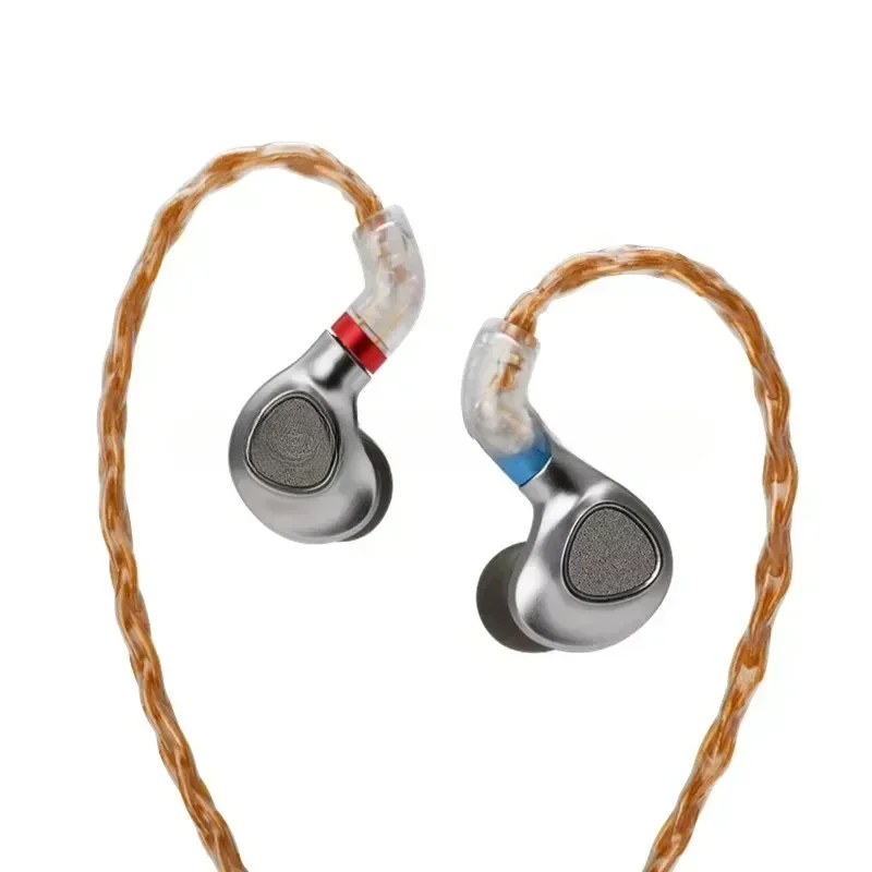 2Nd Generation Planar Earphone HIFI Music Headset With 2PIN 0.78MMTINHIFI P2 TIN P2 Metal In Ear Earphones