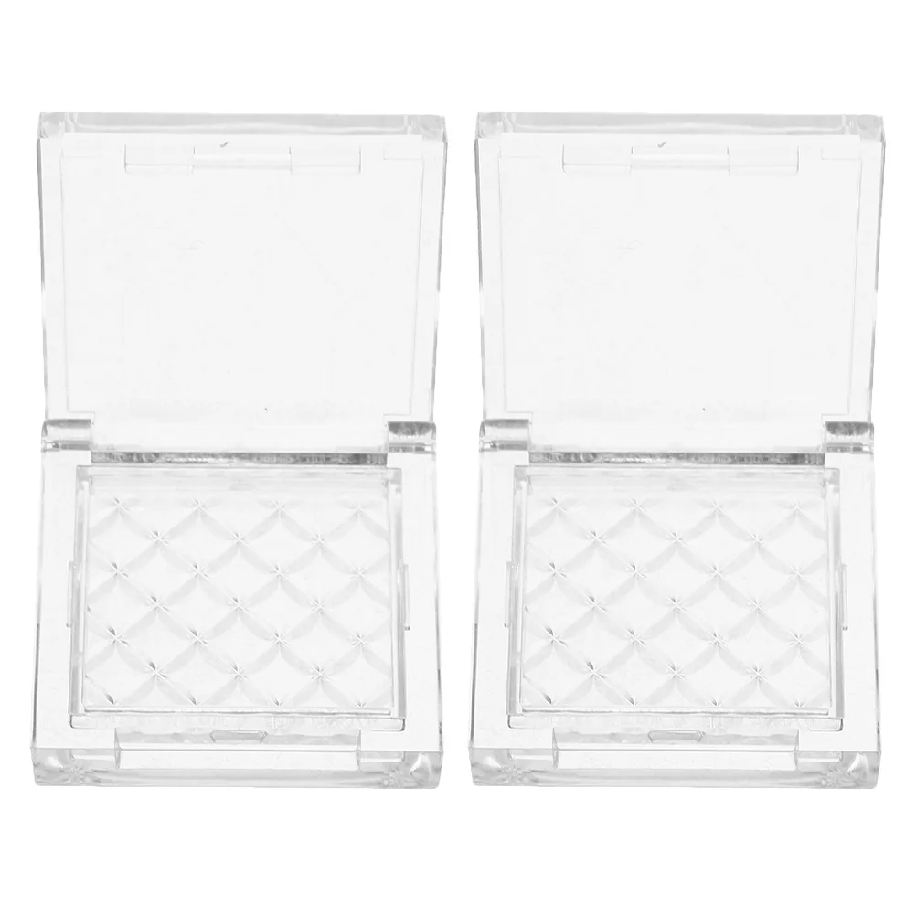 

2pcs Eye Empty Palette Empty Eyeshadow Palette Grids Plastic Pans Travel Makeup Pallet DIY Makeup Containers Refillable