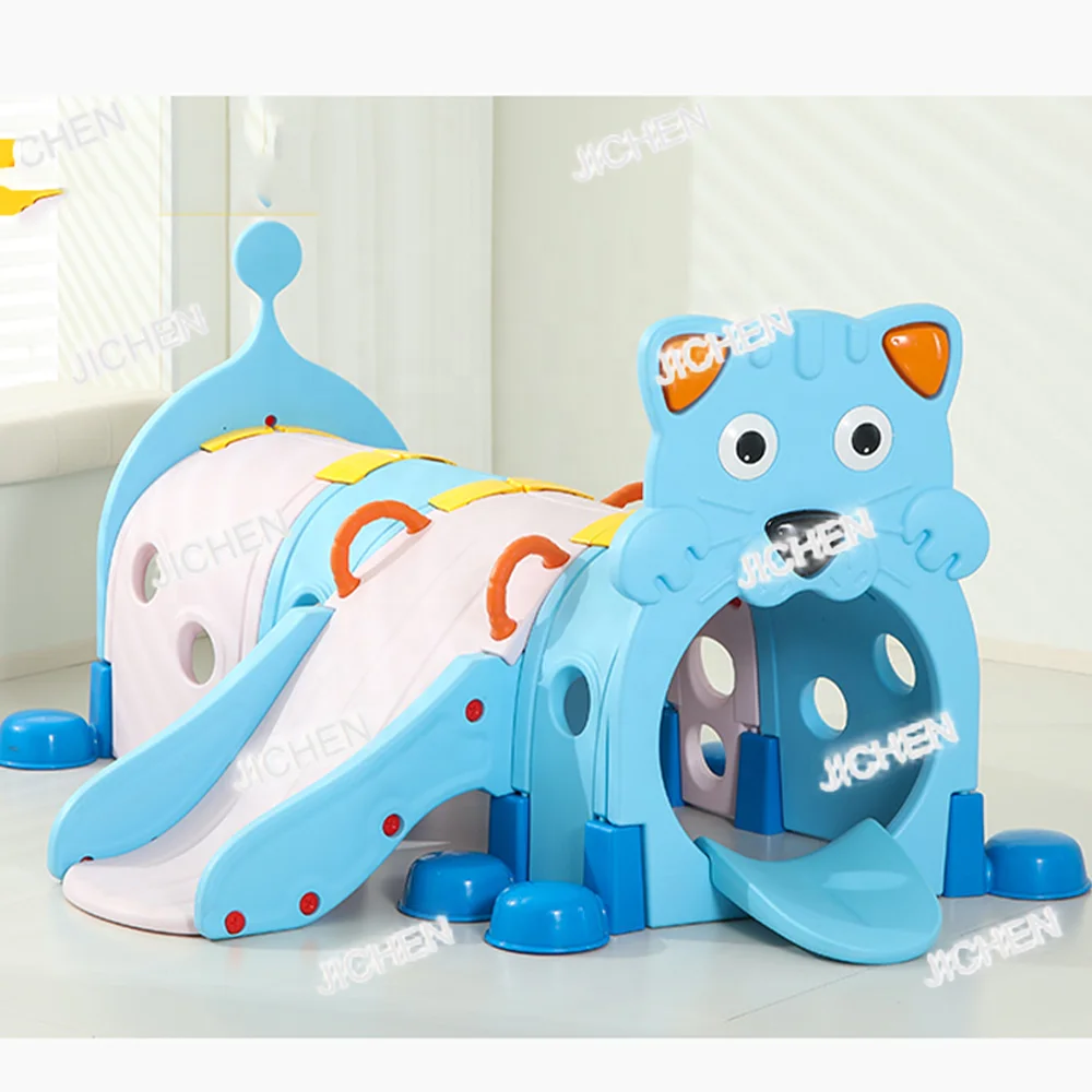 อุโมงค์คลาน JC - ของเล่นเด็กทำจากพลาสติกทนทาน สำหรับใช้ในร่ม โรงเรียนอนุบาล และสถานรับเลี้ยงเด็ก