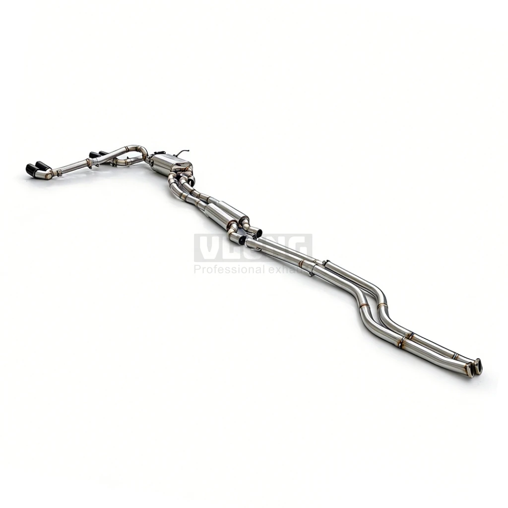 Exhaust Valve for BMW E46 325i 323i 2.5L 330i M54 3.0L 1999-2006 Stainless Steel, High Performance Sport Sound, Fit M3 4 Outlet view 5