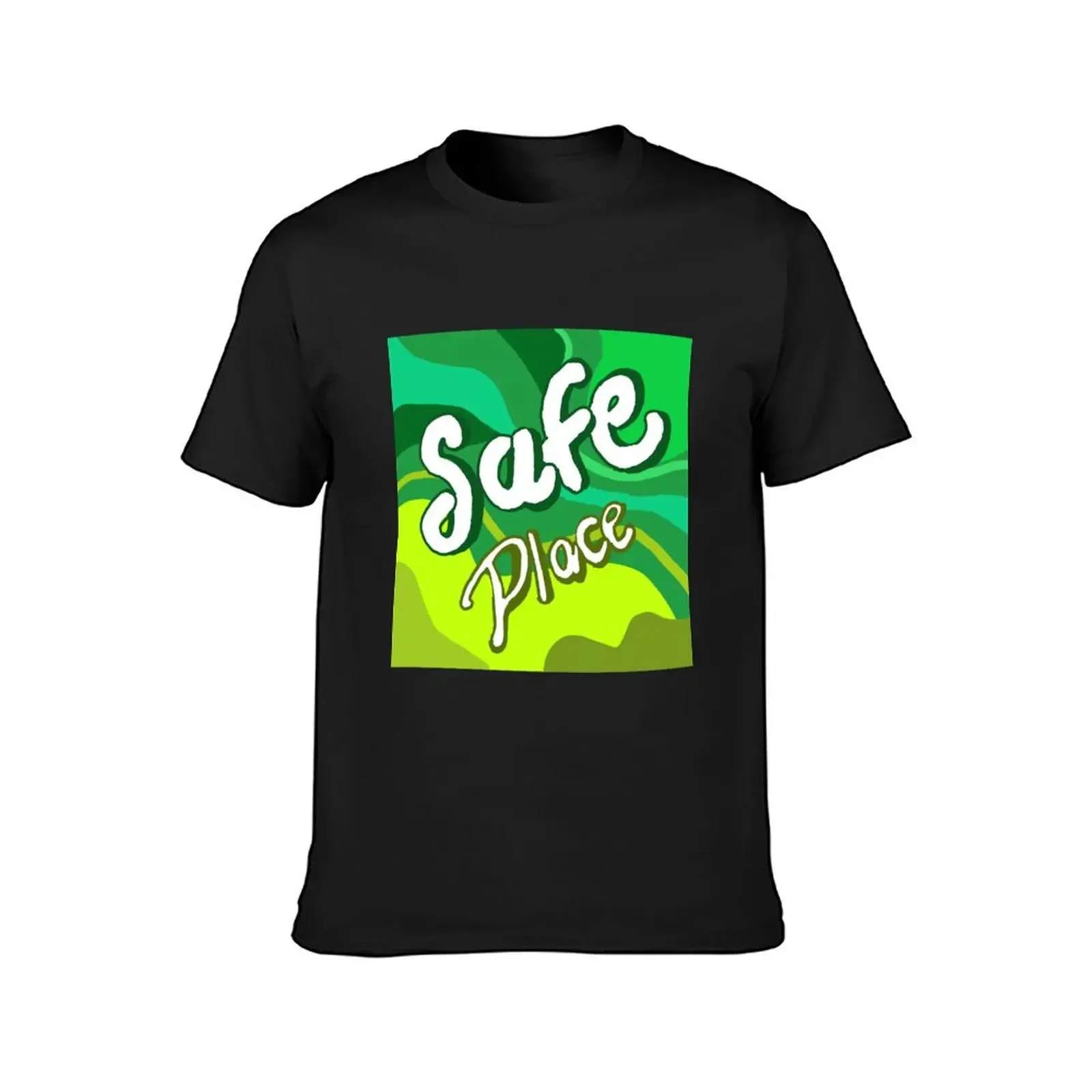 safe place T-Shirt graphic t shirt vintage animal prinfor boys men clothing