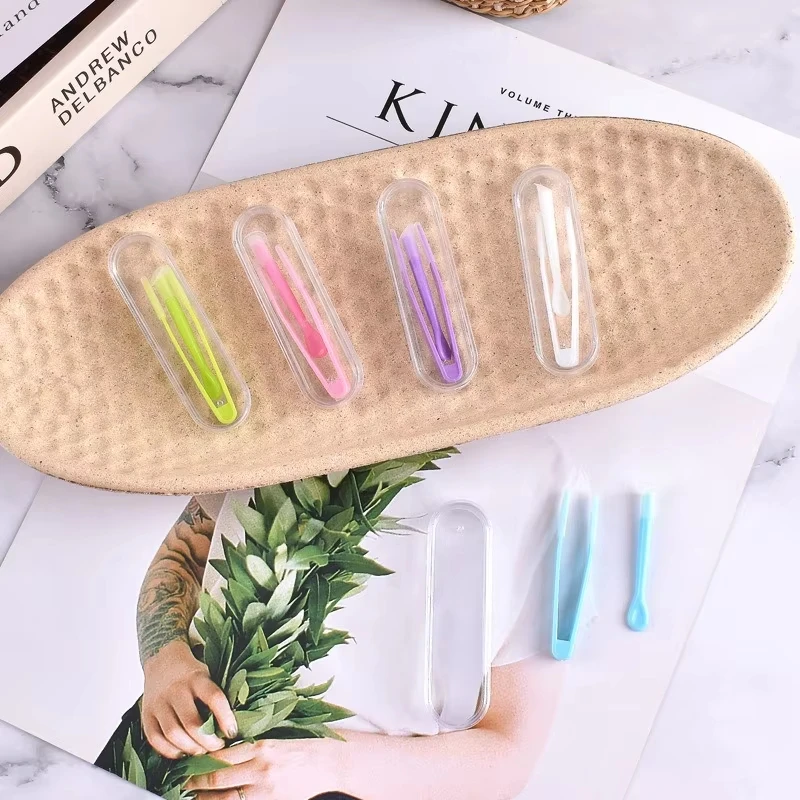1 Set Contact Lens Inserter Wearing Tool Contact Lenses Tweezers Suction Stick Travel Kit for Eye Care Contact Lens Accessories