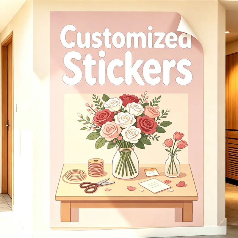 Any Size 100 cm Custom Stickers Suitable For Assisted Living Facility The Cinema Massage Parlor Commercial Advertising Promotion