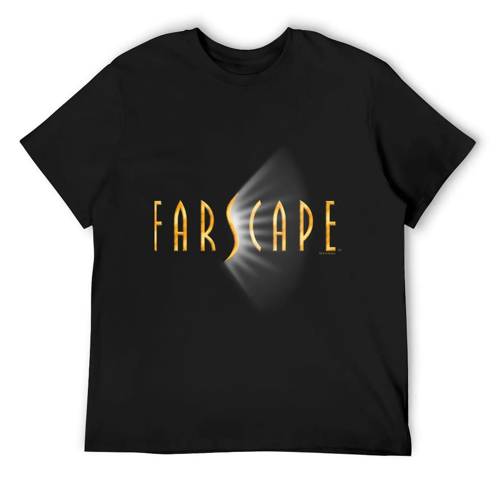 

Logo Farscape T-Shirt customs quick-drying custom shirt plus size clothes black t shirts for men