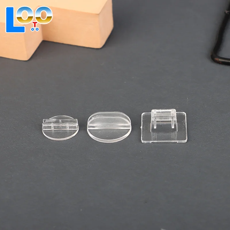 20 قطعة من البطاقات البلاستيكية دعائم ثابتة شفافة فريدة من نوعها لبطاقات ألعاب الورق