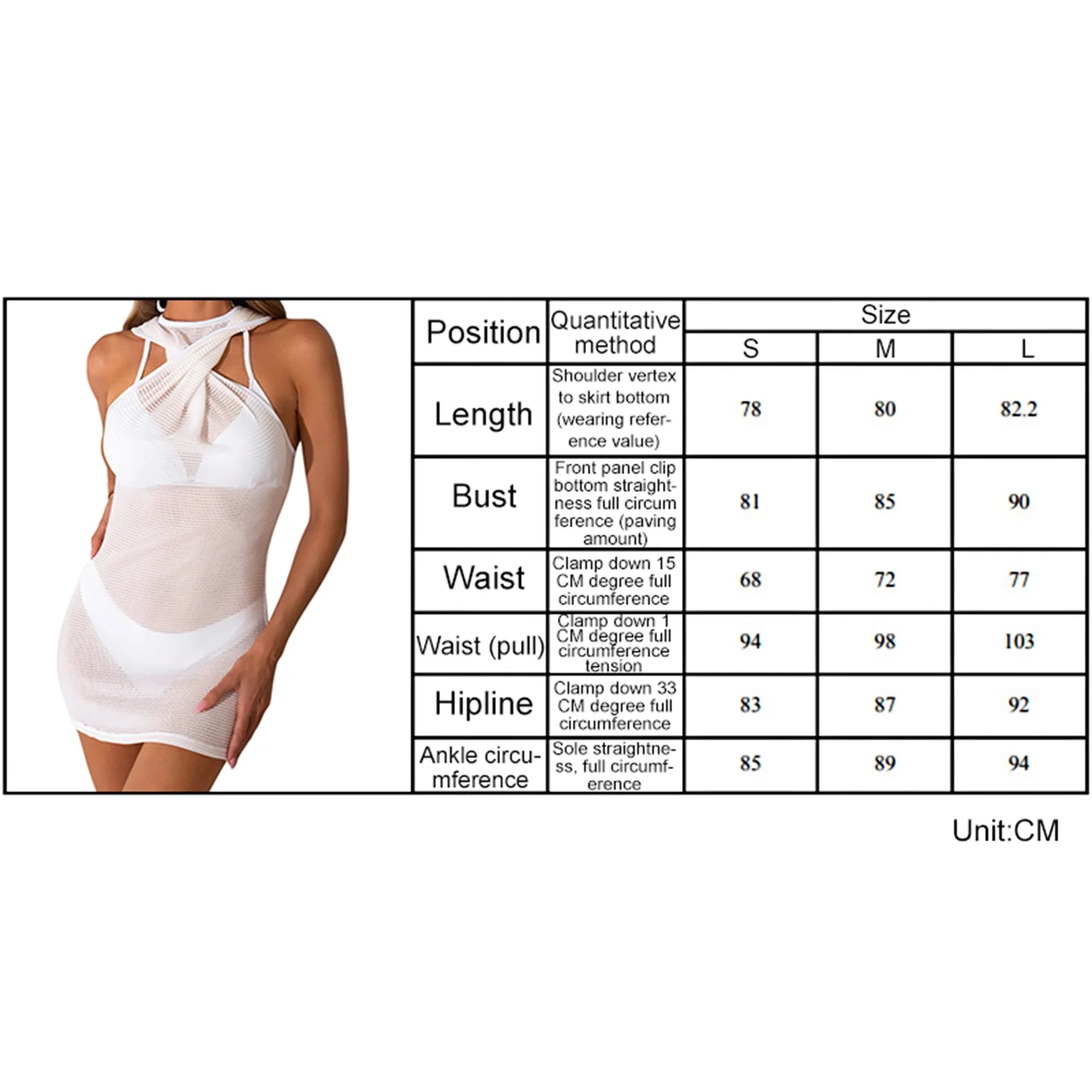 Yiiciovy – Mini robe de plage pour femmes, Cover-up pour Bikini, Sexy, ajouré, transparent, sans manches, dos nu, protection solaire