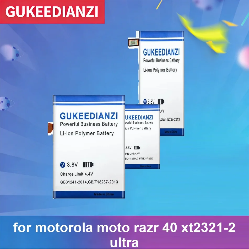 

Mobile Phone Battery Fast Charging PM29 PM08 + PM29 PM08 1200-3300mAh For Motorola Moto Razr 40 XT2321-2 Ultra