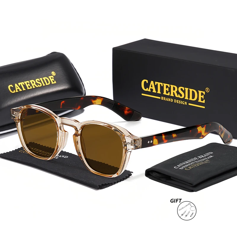 CATERSIDE Mode männer Optische Sonnenbrille Runde Angepasst Rezept Sonnenbrille frauen Party Reise Dekoration Brillen – Detail 5